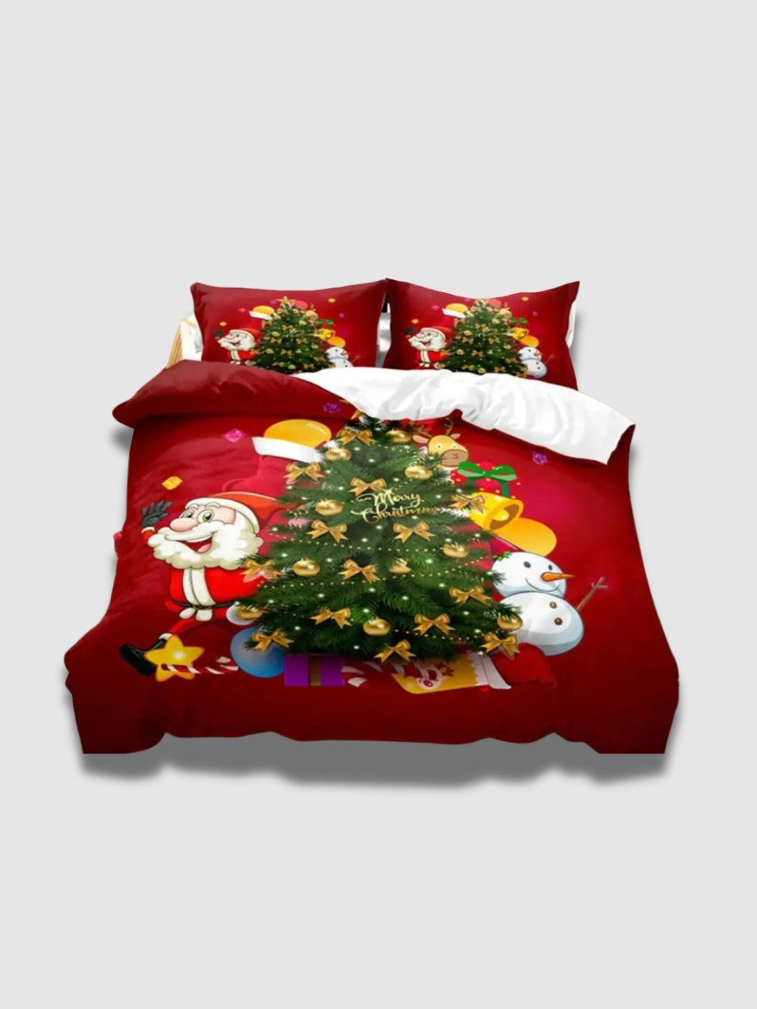 Housse de couette pere noel