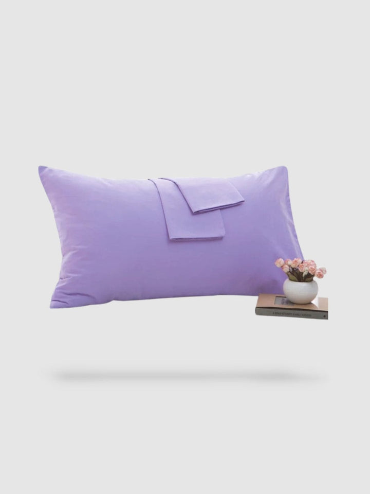 Housse de coussin haut de gamme 50x80cm 2pieces - Violet clair