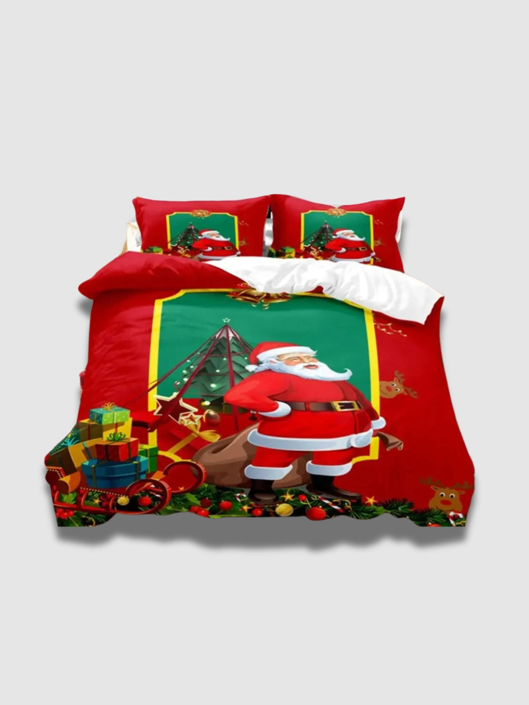 Housse de couette motif de noel