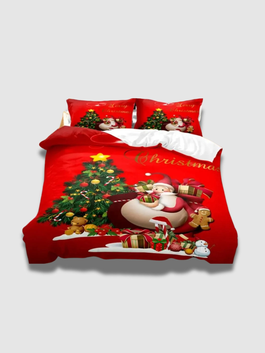 Housse de couette noel 220x260