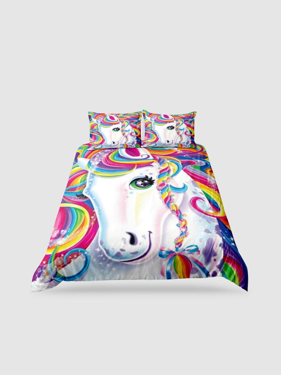 housse de couette licorne 140x200 - 135x200cm